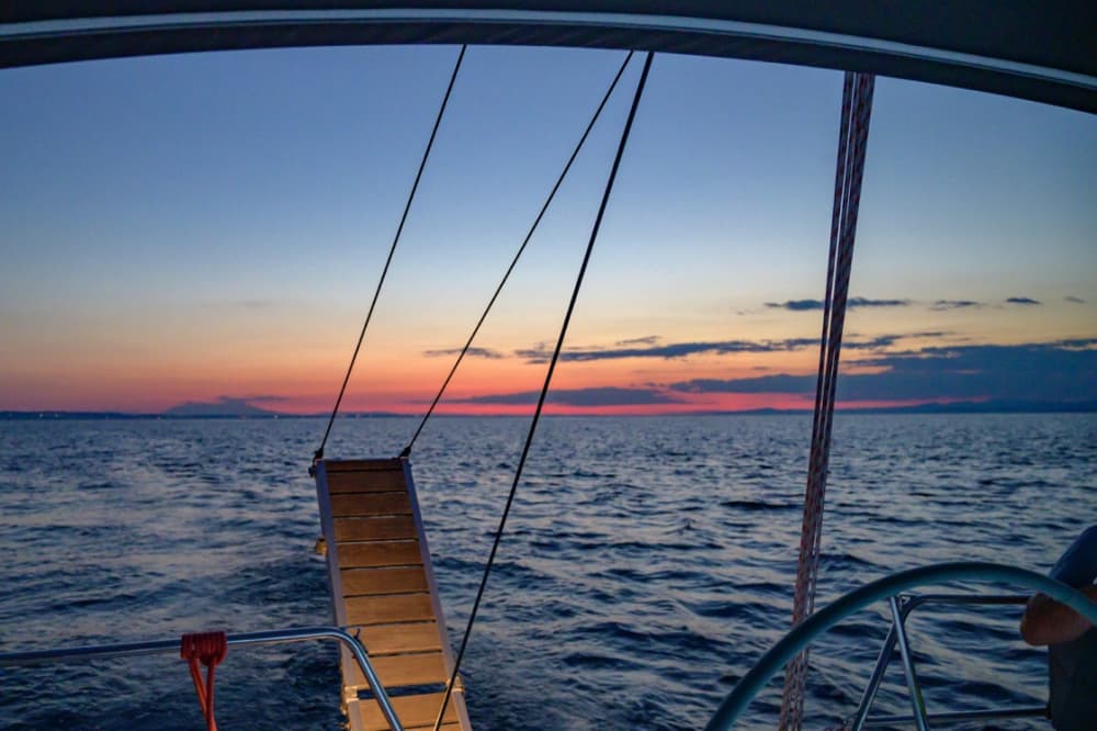 Paliouri : Croisière au coucher du soleil