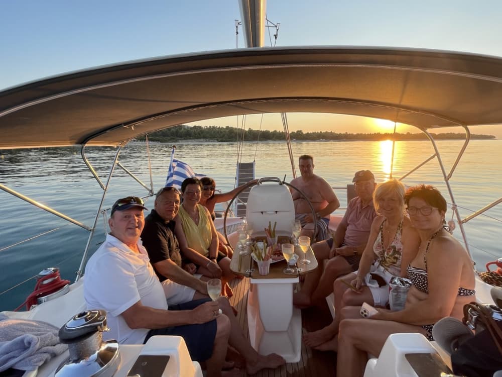 Paliouri : Croisière au coucher du soleil