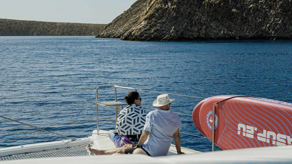 DIA ISLAND LYXKATAMARANKRYSSNING