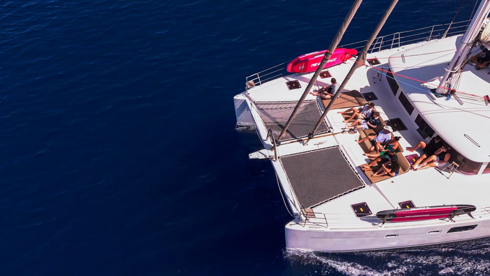 DIA ISLAND LYXKATAMARANKRYSSNING