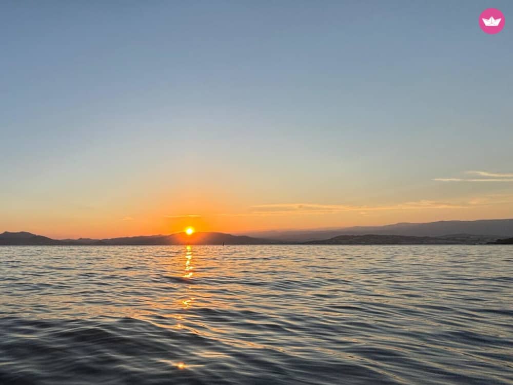 Atardecer mágico en las islas Lérins