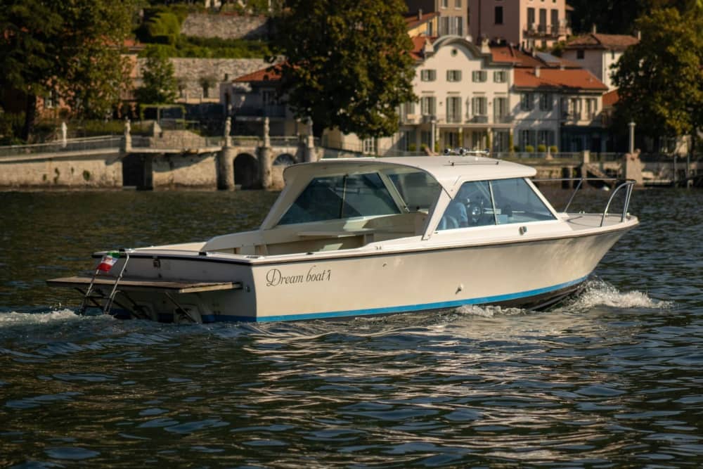 Zwei Stunden Magie: Villen am Comer See an Bord einer Bertram