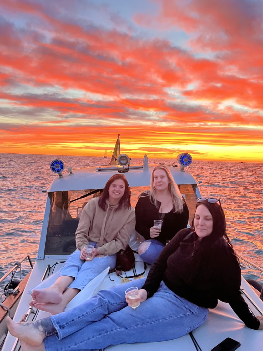 La hora dorada en la costa de Liguria