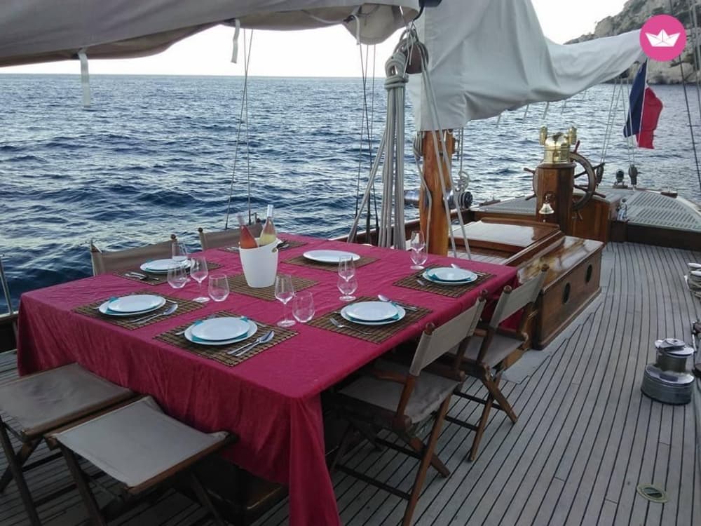 Brunch in de baai van Marseille en de Frioul-eilanden - 1/2 dag