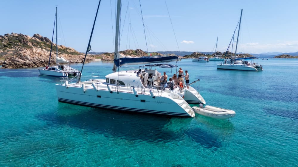 Sport Catamaran Tour of the La Maddalena Archipelago - Boarding from Cannigione