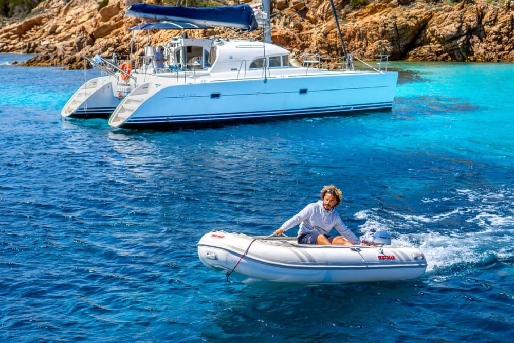 Sport Catamaran Tour of the La Maddalena Archipelago - Boarding from Cannigione