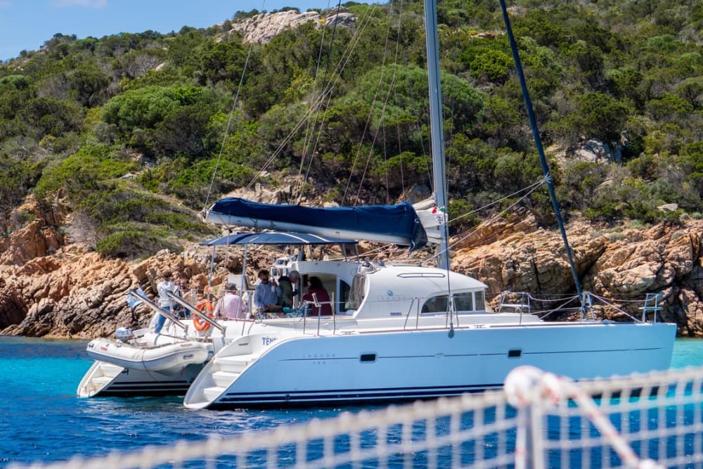 Sport Catamaran Tour of the La Maddalena Archipelago - Boarding from Cannigione
