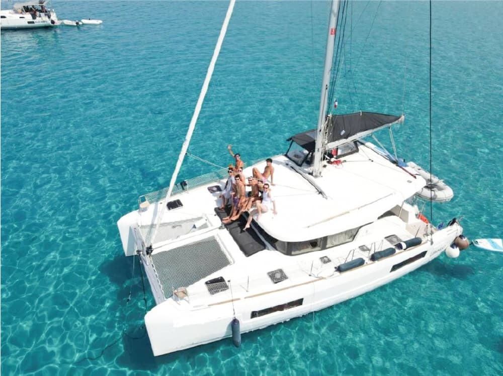 Full Day Catamaran from Palau: Discovering the Pearls of the La Maddalena Archipelago
