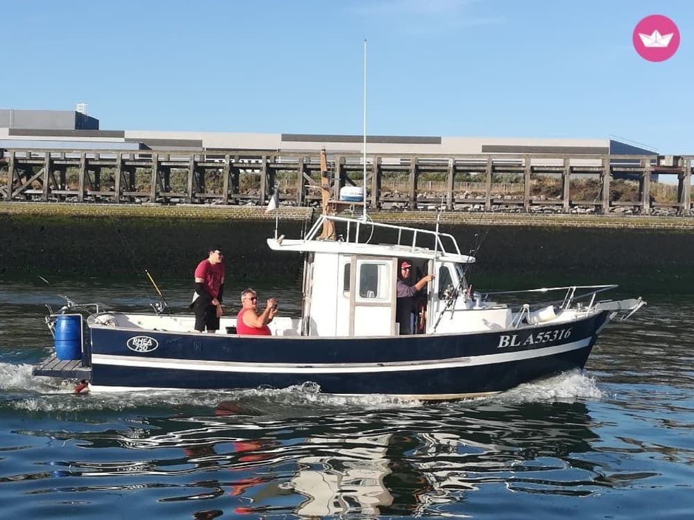 Excursion en bateau à moteur d'une demi-journée à Plestin-les-Grèves