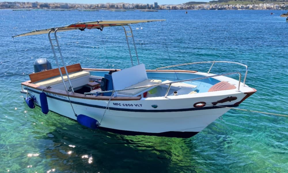 Goditi un'intera giornata a bordo di un motoscafo a Bugibba