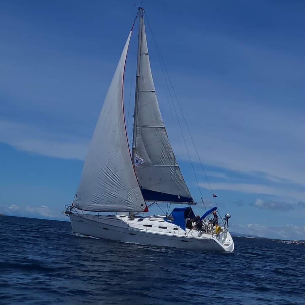 Heldagsseglingstur i Novalja med segelbåt