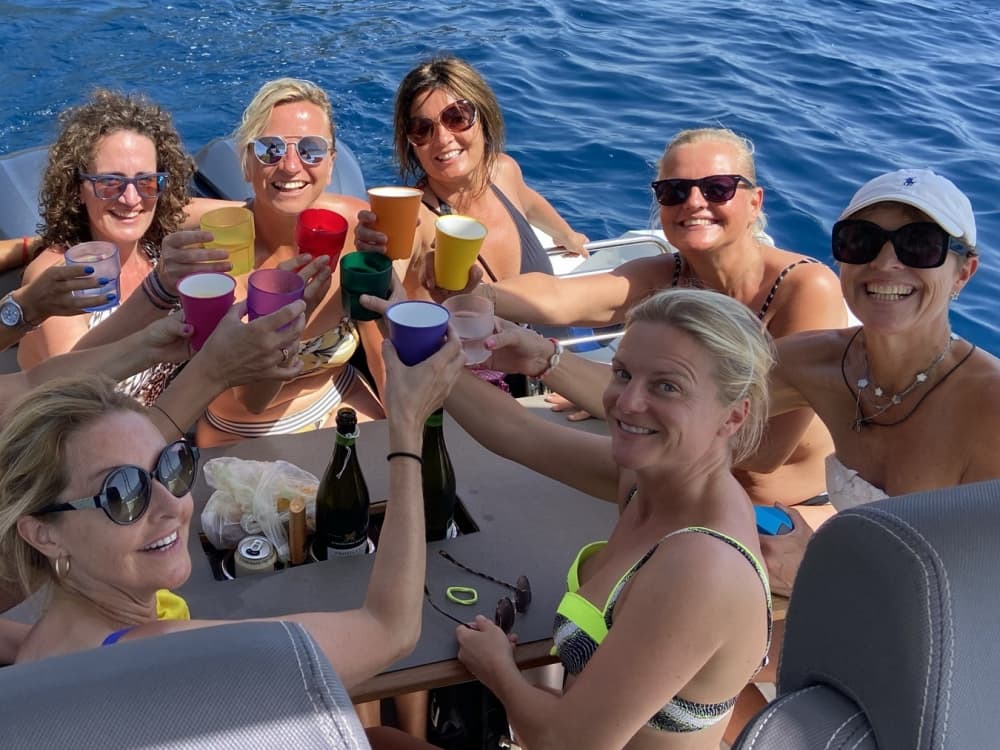 Private Bootsfahrt rund um Bocca di Magra mit einem Motorboot