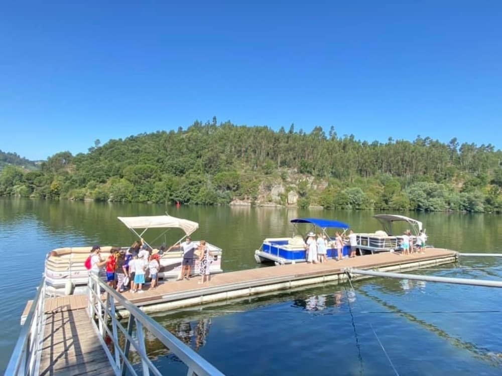 Descubre Castelo de Paiva en un viaje de medio día en lancha motora