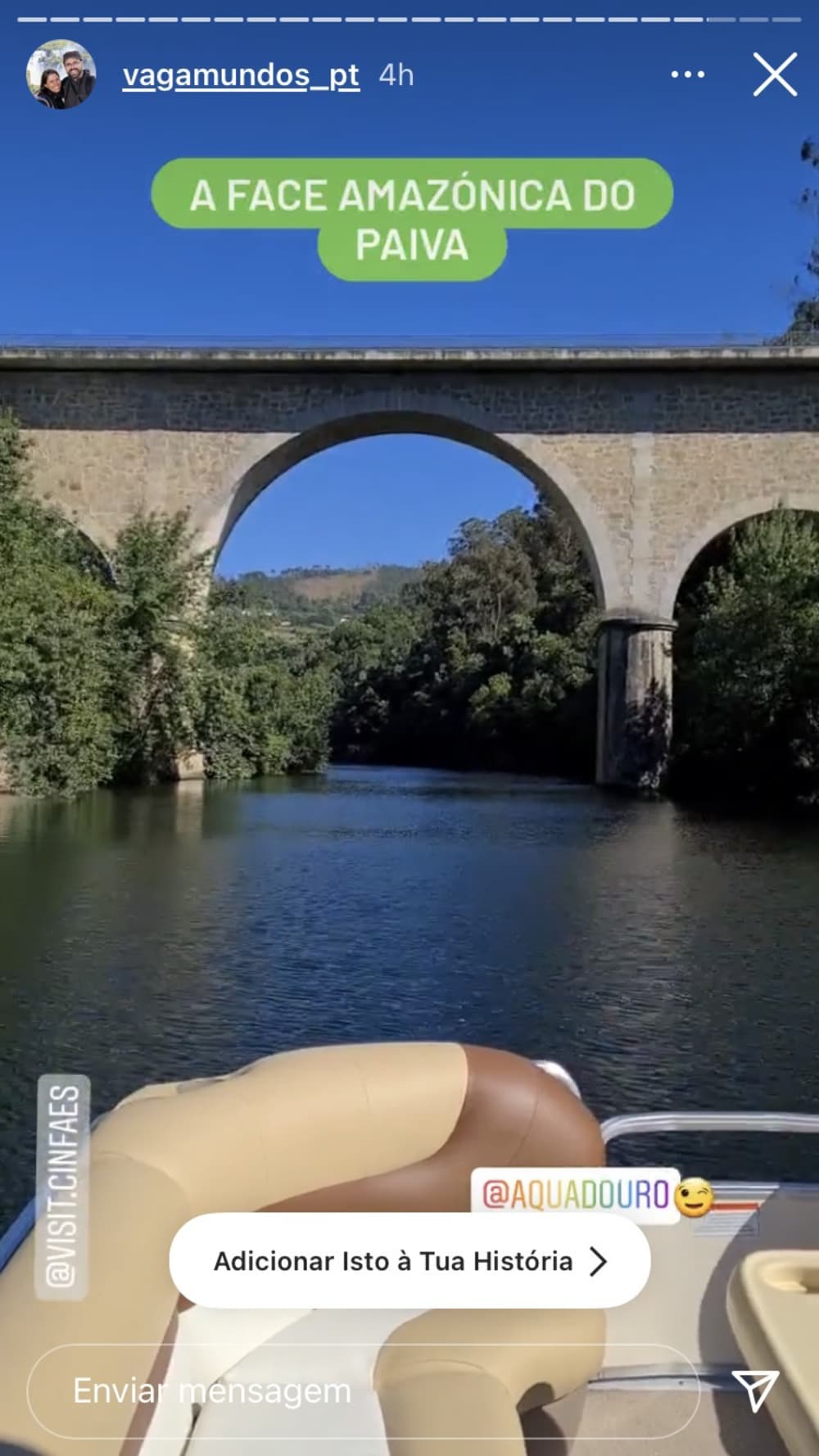 Descubre Castelo de Paiva en un viaje de medio día en lancha motora