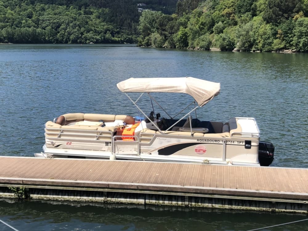 Descubre Castelo de Paiva en un viaje de medio día en lancha motora