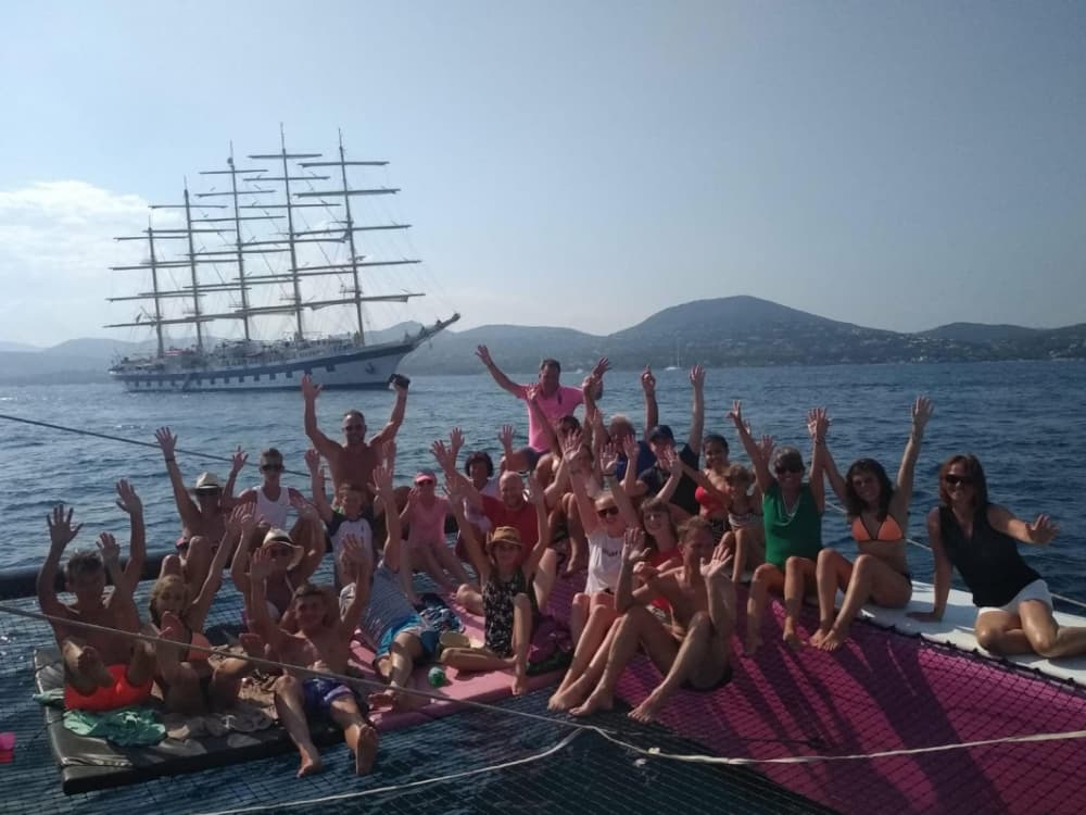 Dag Destination Cap Taillat och det turkosa vattnet