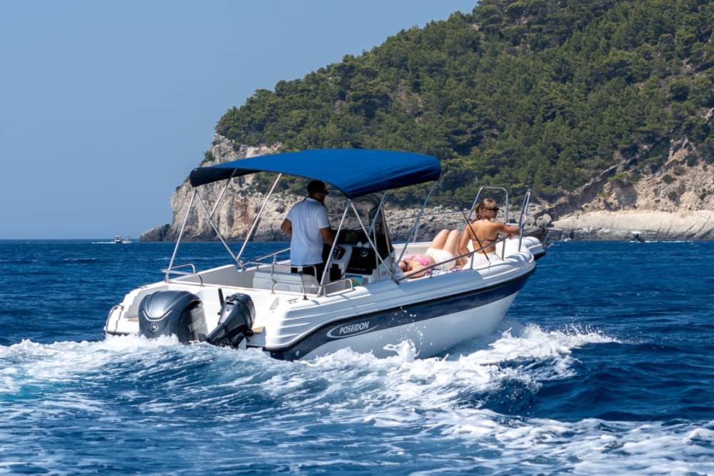 South Blue Escape – Prywatna wycieczka łodzią motorową po Zakynthos