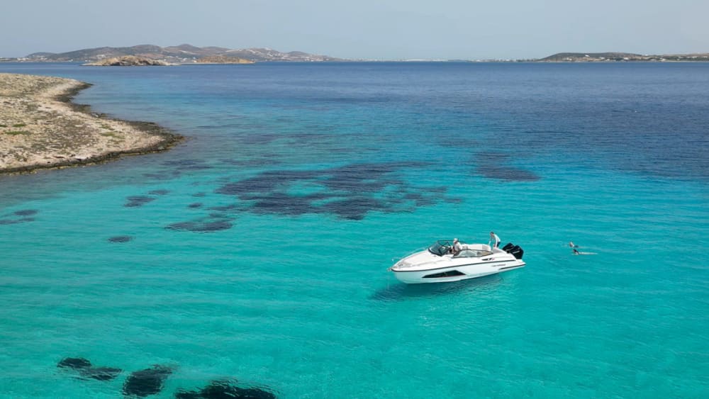 Eleganza ad Antiparos: crociera privata di 4 ore (Norkapp Noblesse)