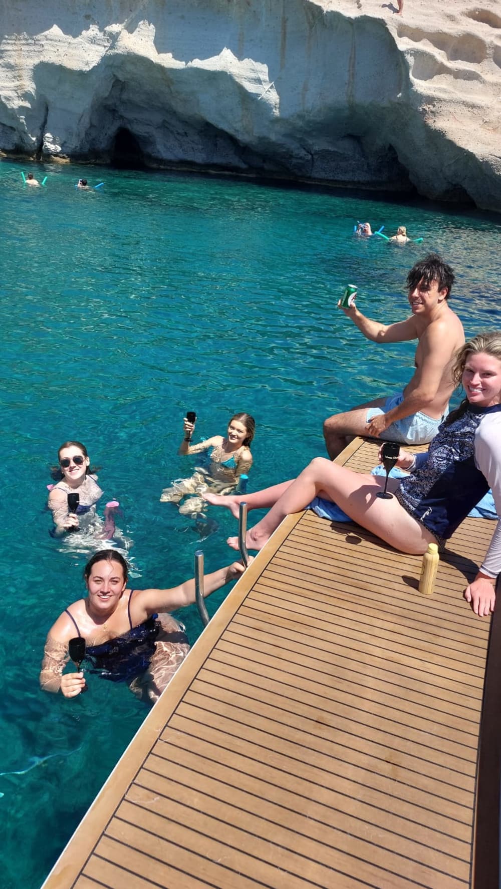 Côte sud de Rhénée, Délos et Mykonos | Excursion privée en yacht (journée complète)