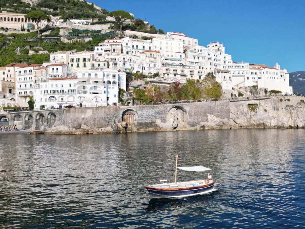 Amalfi Coast Sunset between Villages and Legends