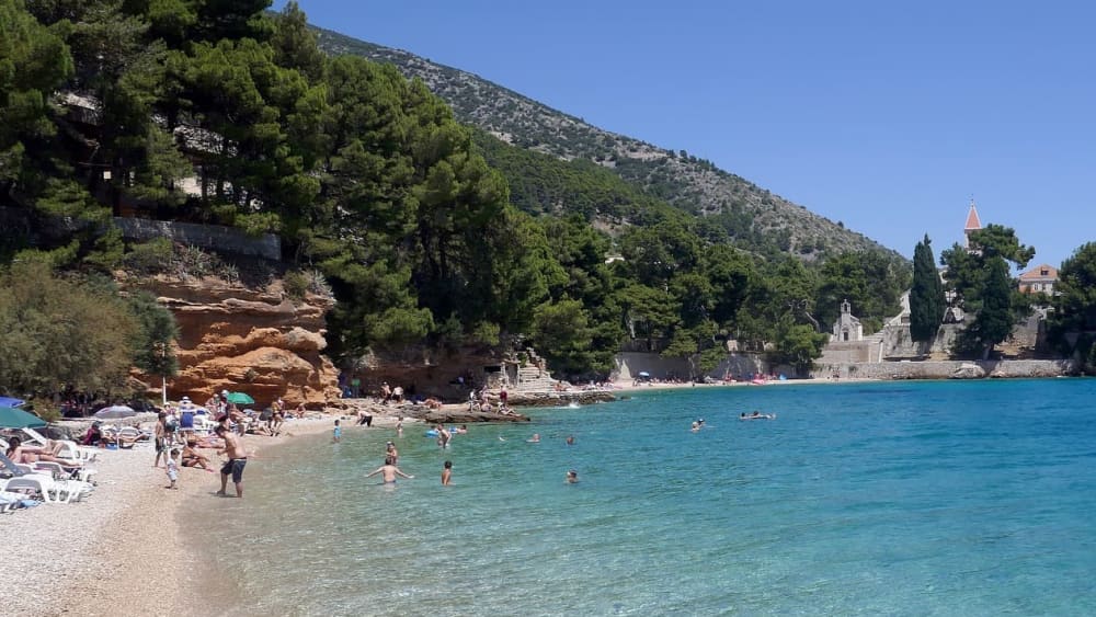 Experiencia en lancha rápida | Excursión a la Laguna Azul y la isla de Šolta desde Trogir