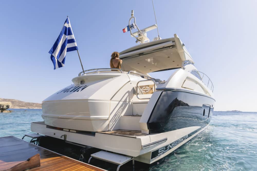 Lyxig heldagskryssning: Rhenia, Delos och södra stränder