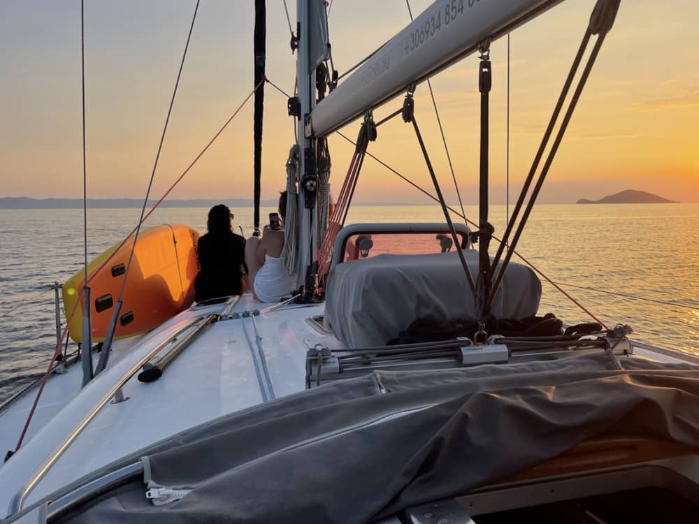 Private Sunset Sailing Cruise from Nikiti, Sithonia