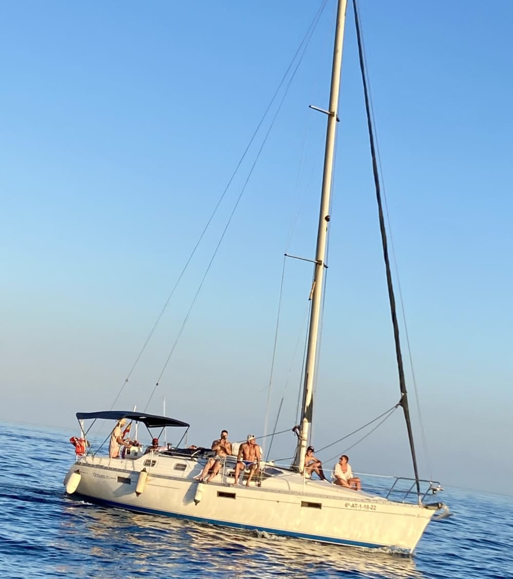 Full-day sailing trip in Marbella on a sailboat