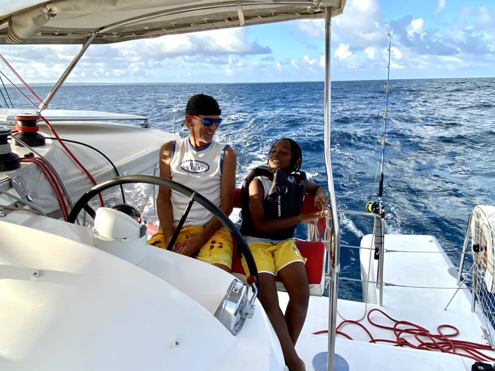 Discover Grenada on a full-day catamaran trip