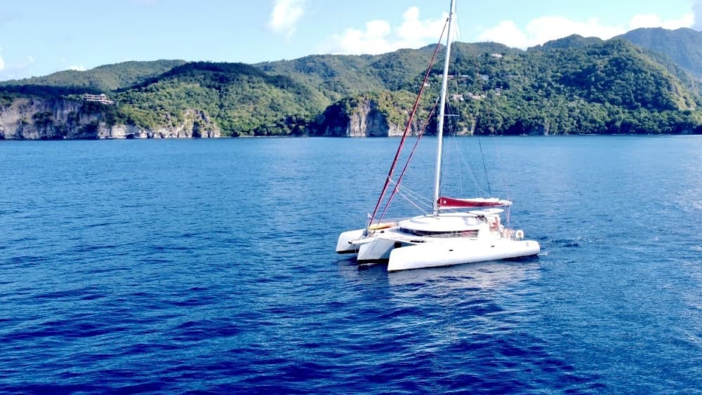 Discover Grenada on a full-day catamaran trip