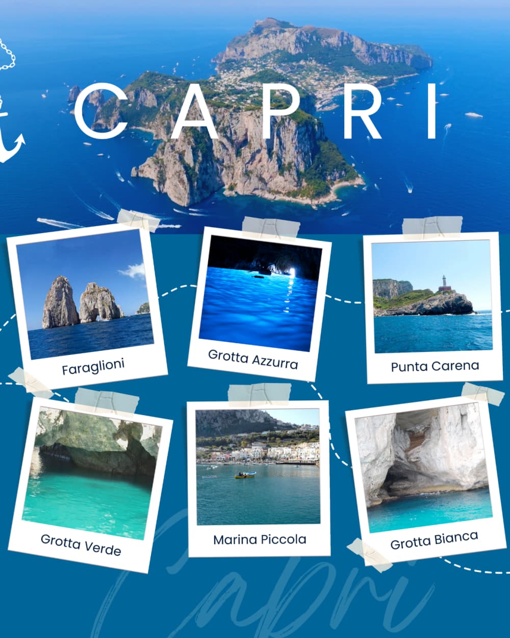 Capri med båt – rundtur till den mest ikoniska ön i Medelhavet