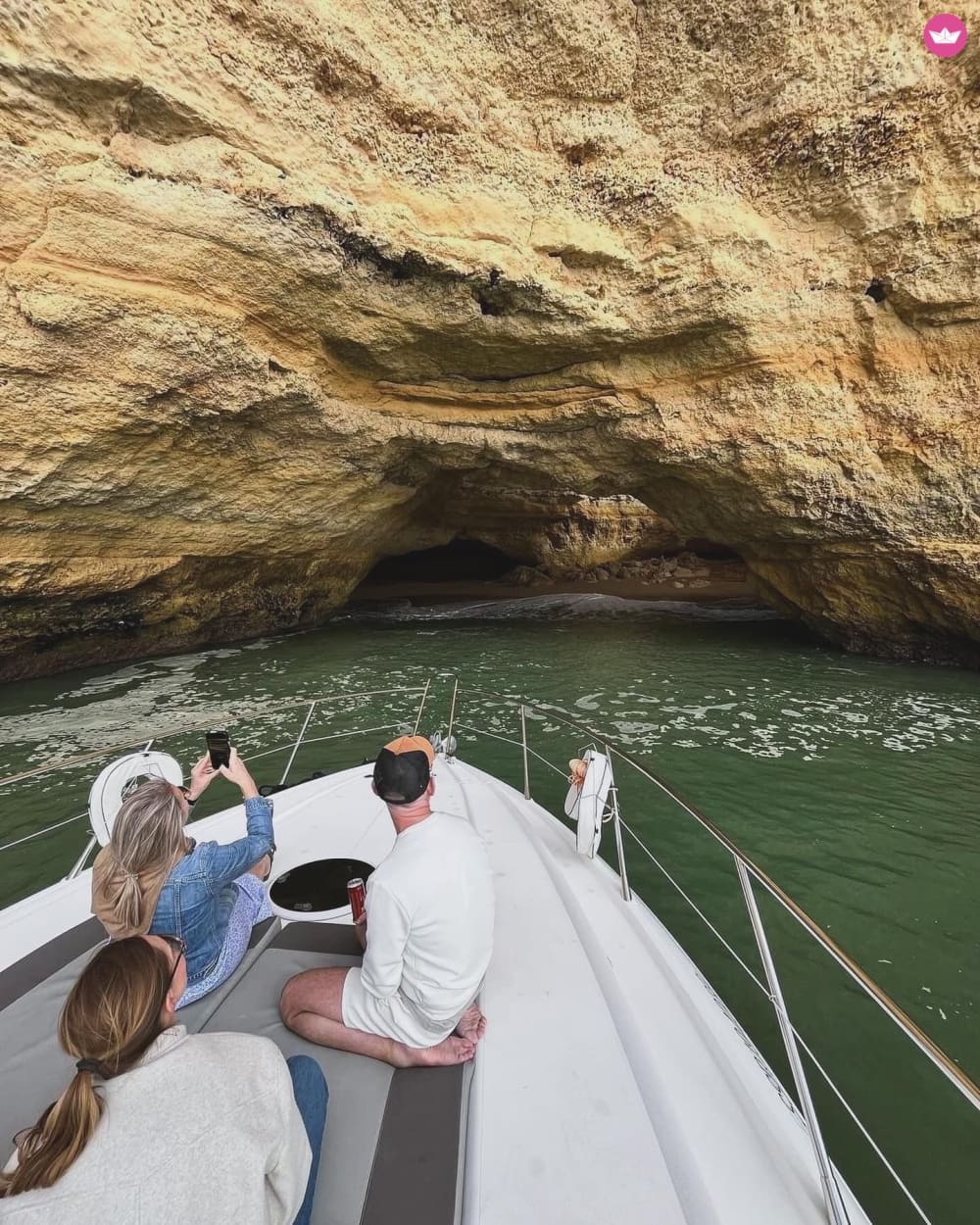 Exploración costera del Algarve de 3,5 horas: bahías, cuevas y parada para nadar en Alvor