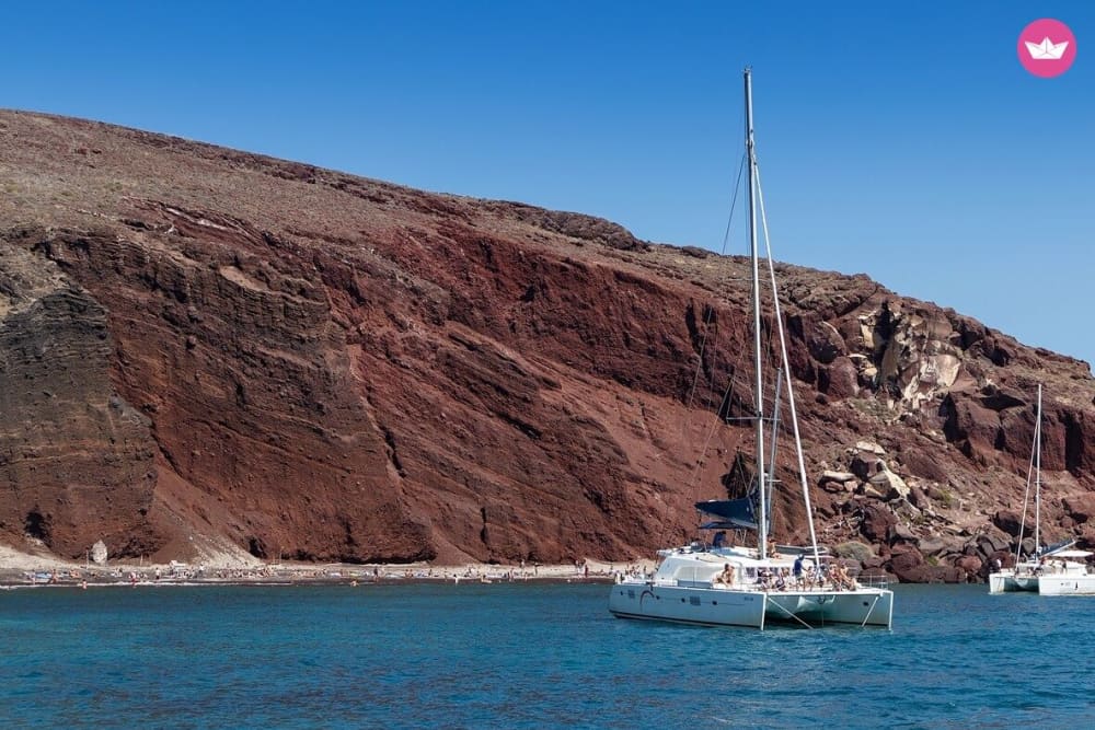 De magische zonsondergang van Santorini: privéjachtavontuur