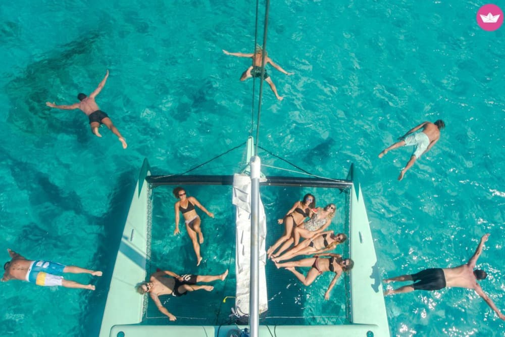 Zonsondergangmagie in Marbella: milieuvriendelijke catamarantocht