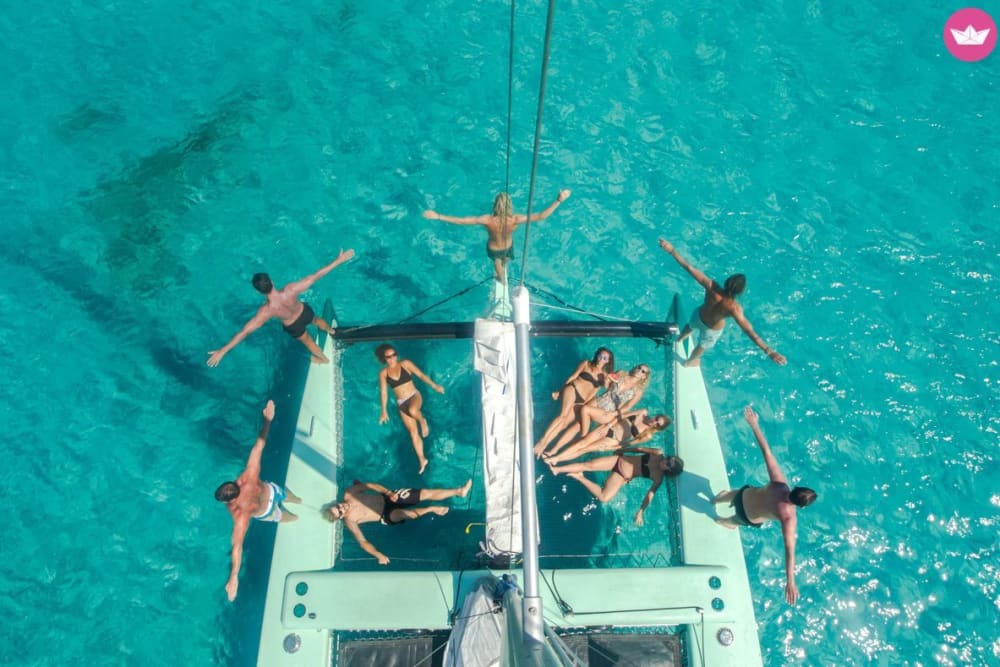 Zonsondergangmagie in Marbella: milieuvriendelijke catamarantocht