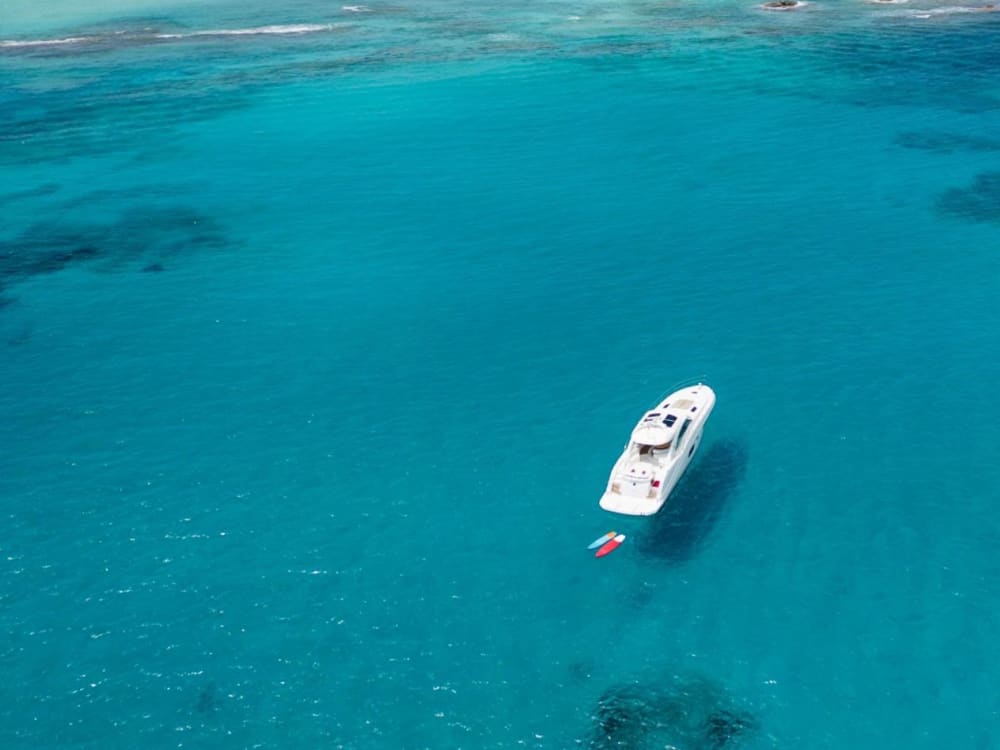 8h Luxury Formentera Escape ombord på en Sea Ray Sundancer 55