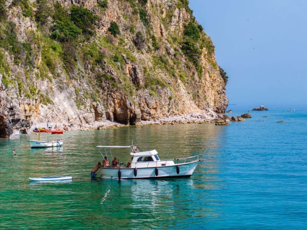 Experience Budva like never before on a motorboat