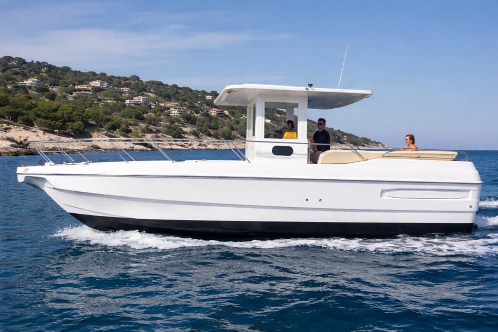 A day on a boat in the Gargano – crystal-clear sea and caves
