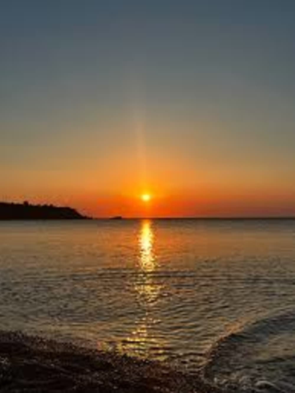 Tramonto e serenità nella Creta orientale