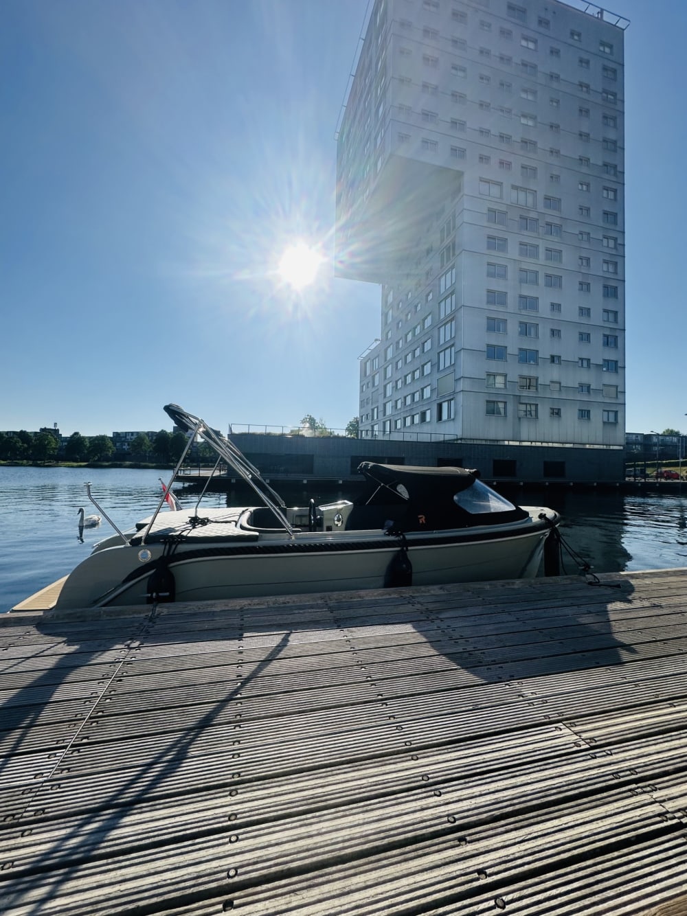 The best of Almere is on the water: Your private full day on a motorboat