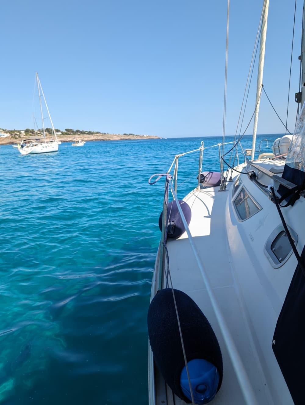 Escursione giornaliera in barca a vela a Santa Maria di Leuca.