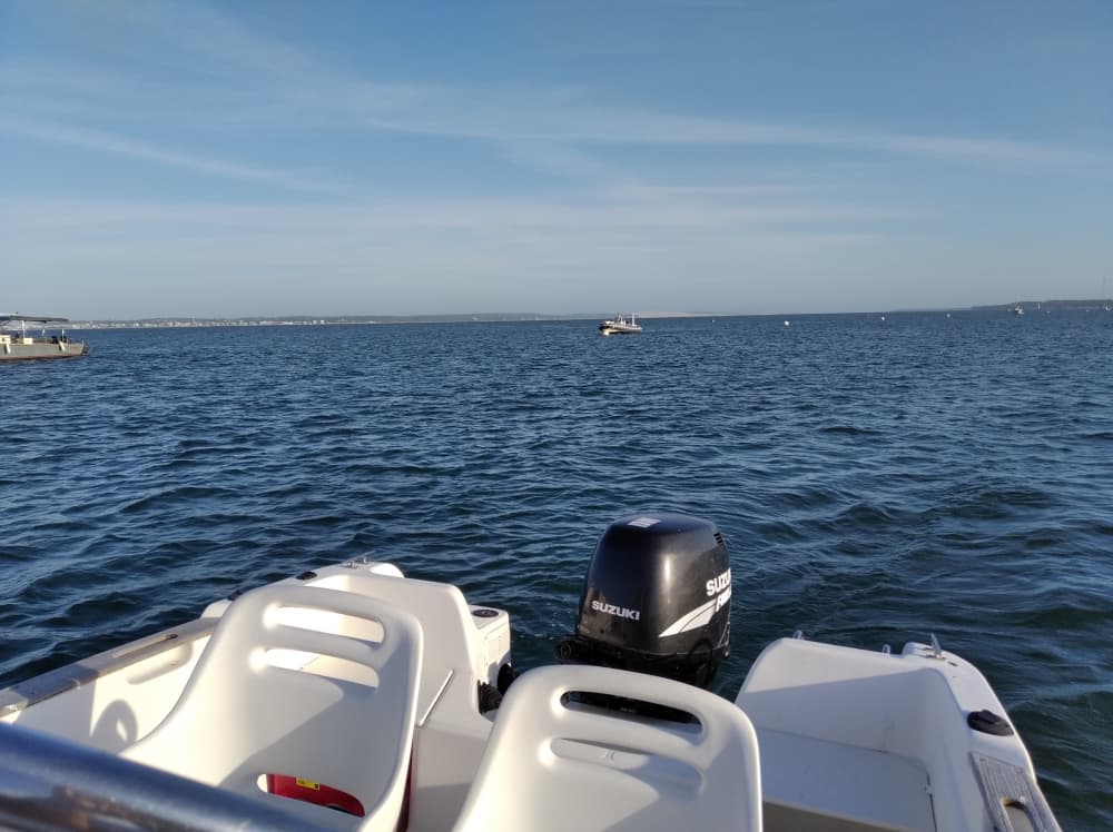 Excursion privée en bateau à moteur autour de Lège-Cap-Ferret