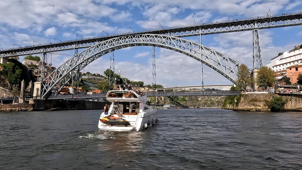 4h zwiedzania Porto łodzią motorową