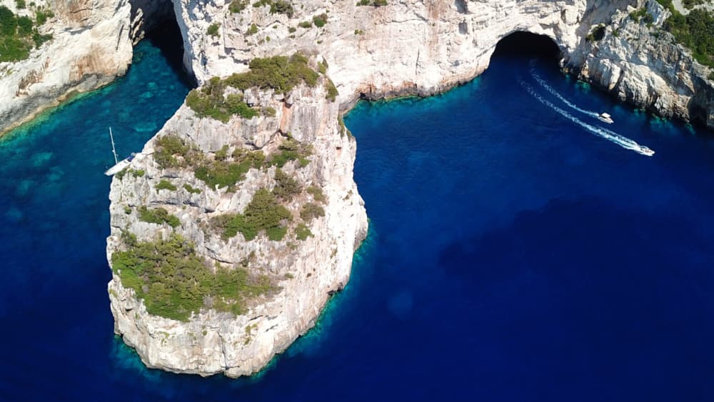 Luxe op zee: privéjachttour van een hele dag naar Paxos en Antipaxos