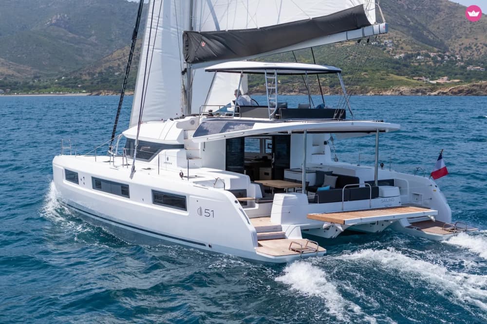 8-hour Private Escape on a Catamaran departing from Port Vauban