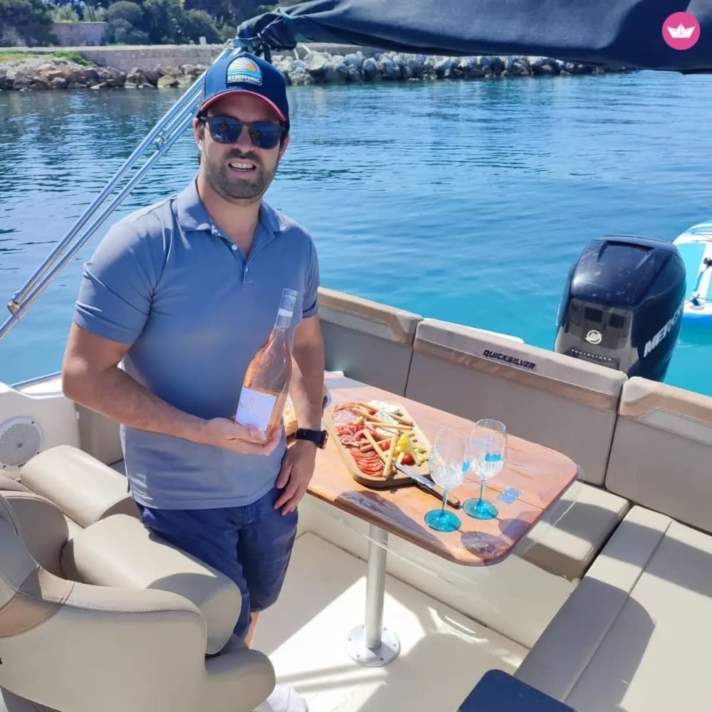 ☀️🏝️Halbtagesausflug in die ruhigen Gewässer der Lérins-Inseln, maximal 6 Passagiere.🏝️ Option Sonnenuntergang ☀️