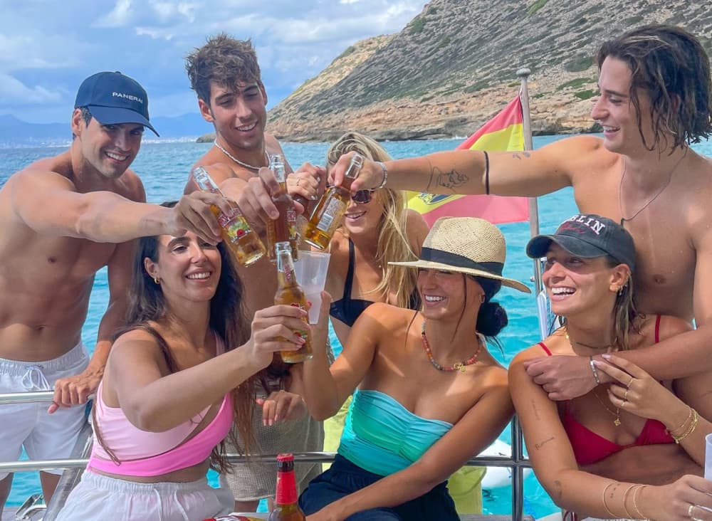 4 timmars halvdags båttur från Llucmajor