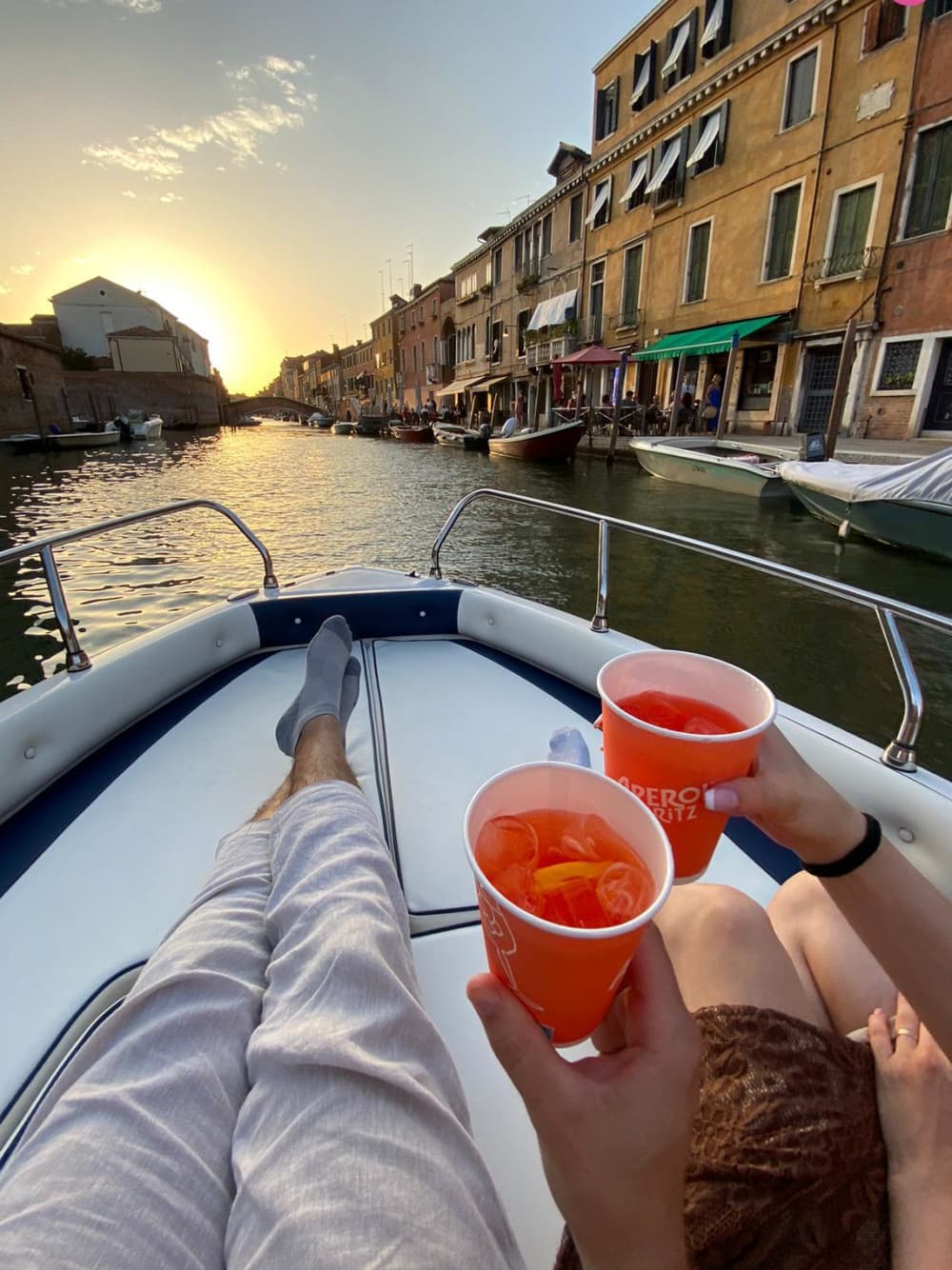 SUNSET TOUR: Crociera Rilassante e Romantica nella laguna di Venezia al tramonto