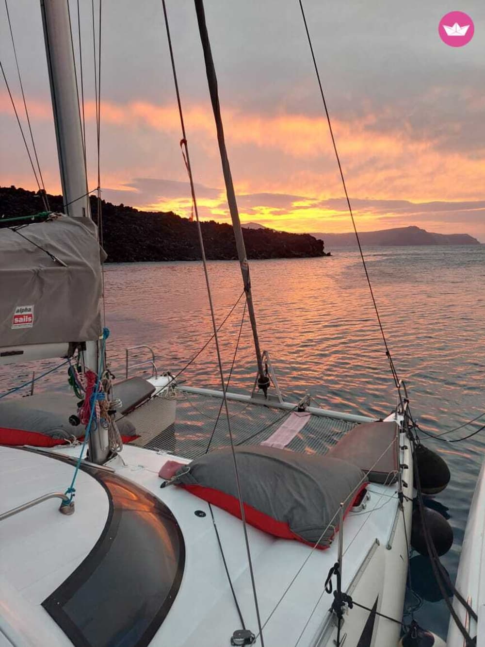 Fountaine Pajot: Wake Up with the Waves: Morning Private Boat Tour from Vlychada