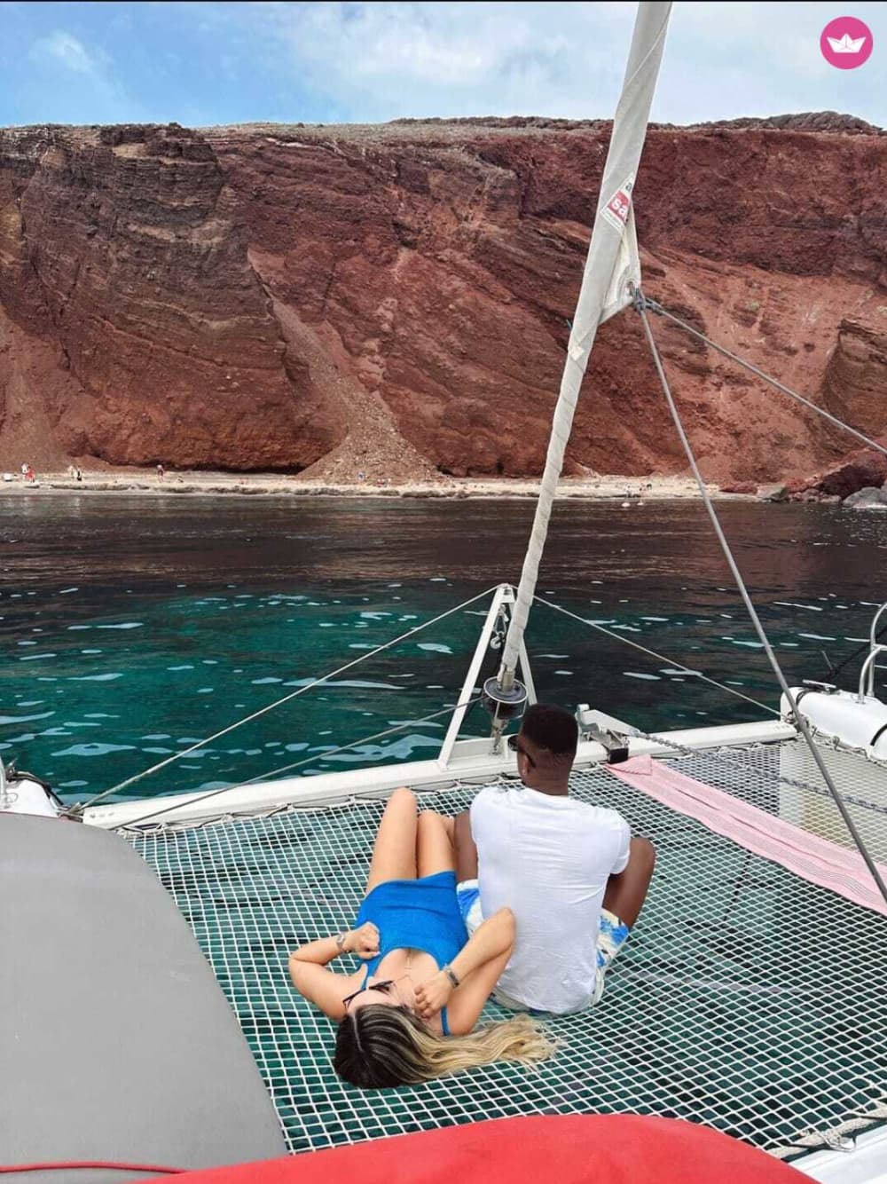 Fountaine Pajot: Wake Up with the Waves: Morning Private Boat Tour from Vlychada